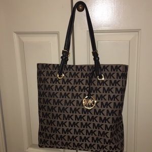 Michael Kors Monogram Tote Purse